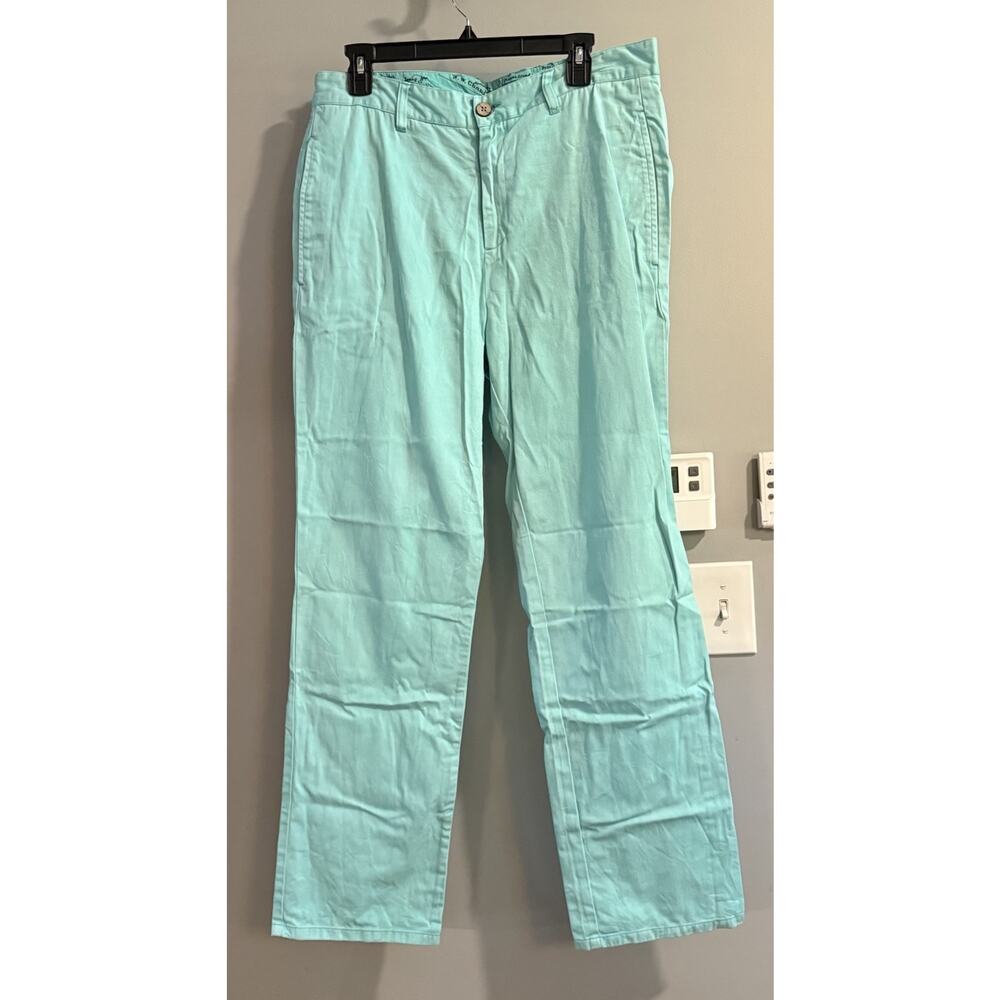 Southern Marsh Pants Seawash Chino Cotton Flat‎ Front Cotton 34x32